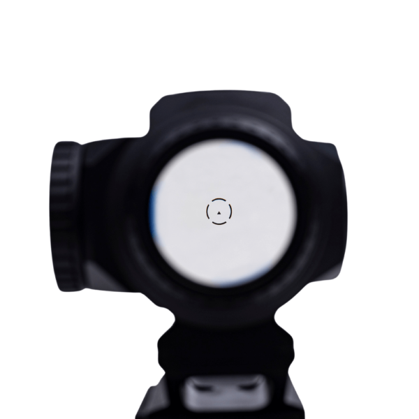 Sight picture of Gideon Optics Advocate Prism Scope
