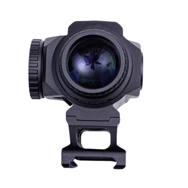 Front view of Gideon Optics Advocate scope lens