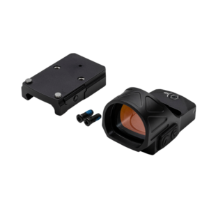 Parts included in the Gideon Optics Omega red dot sight package