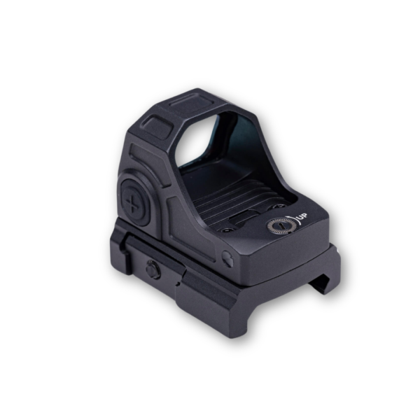 Close up view of the back side on Gideon Optics Judge reflex sight