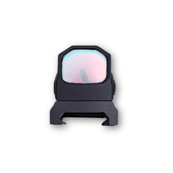 View of outside lens on Gideon Optics Judge reflex sight