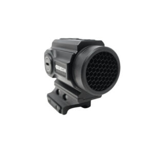 Gideon Optics Advocate Kill Flash Attachment mounted to the Advocate