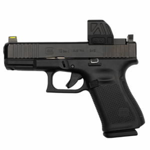 Side view of Gideon Optics Granite MOS Comp mounted to a pistol