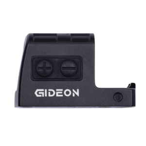 Gideon Optics Valor Mini Closed Emitter Reflex Red Dot Sight logo side view