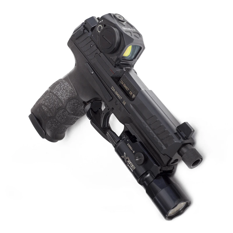 Gideon Optics Mediator reflex optic mounted on a VP9
