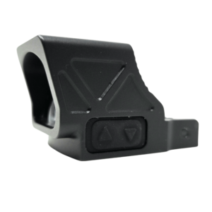 Left side view of Gideon Optics Judge II red dot sight