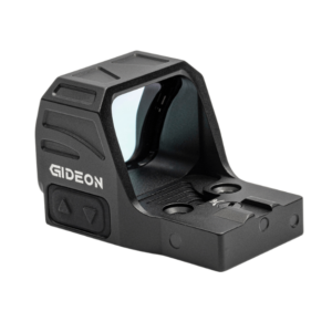 Back angled view of Gideon Optics Storm red dot sight