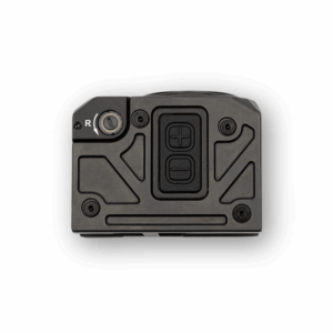Mediator II enclosed emitter red dot button panel View
