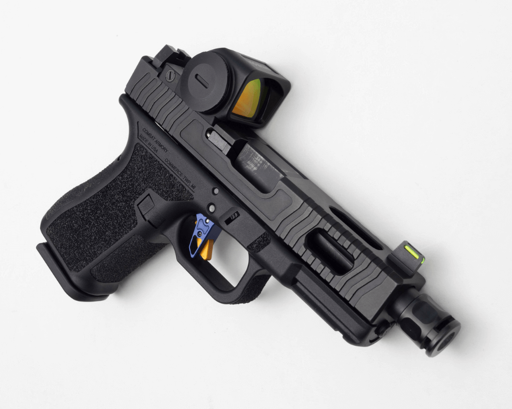 Gideon Optics Granite Comp mounted to a pistol - Gideon Optics Gideon Optics Granite Comp mounted to a pistol