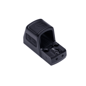 Top angled view of Gideon Optics Pebble red dot sight