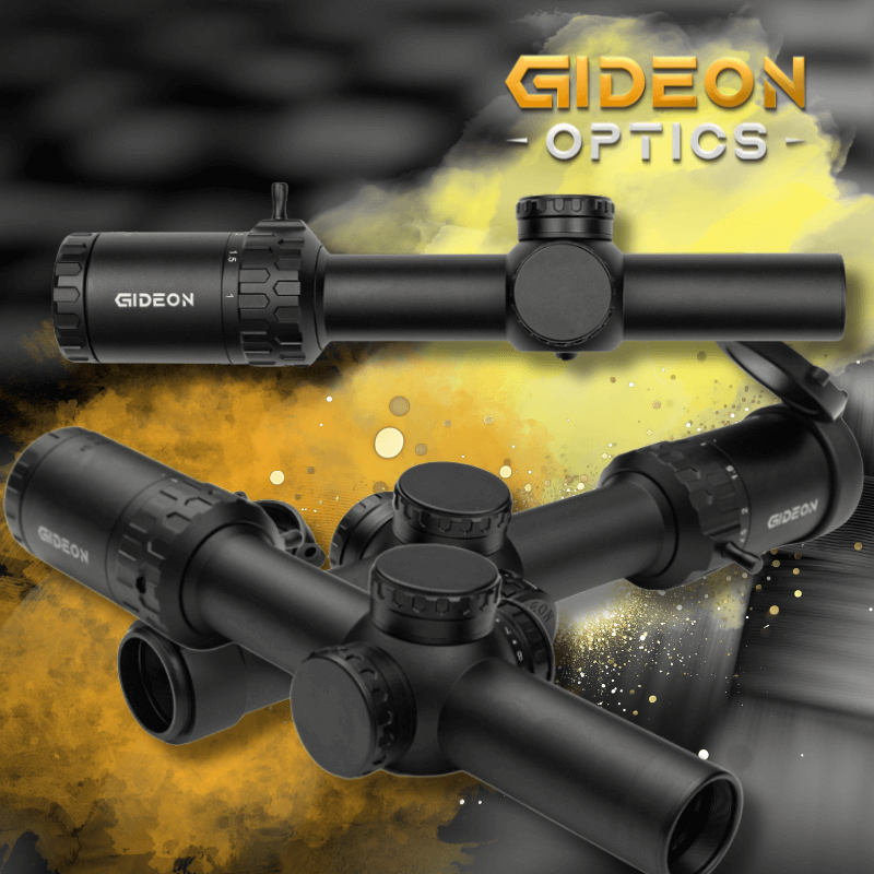 Collage photo of Gideon Optics Guardian 1-6x LPVO