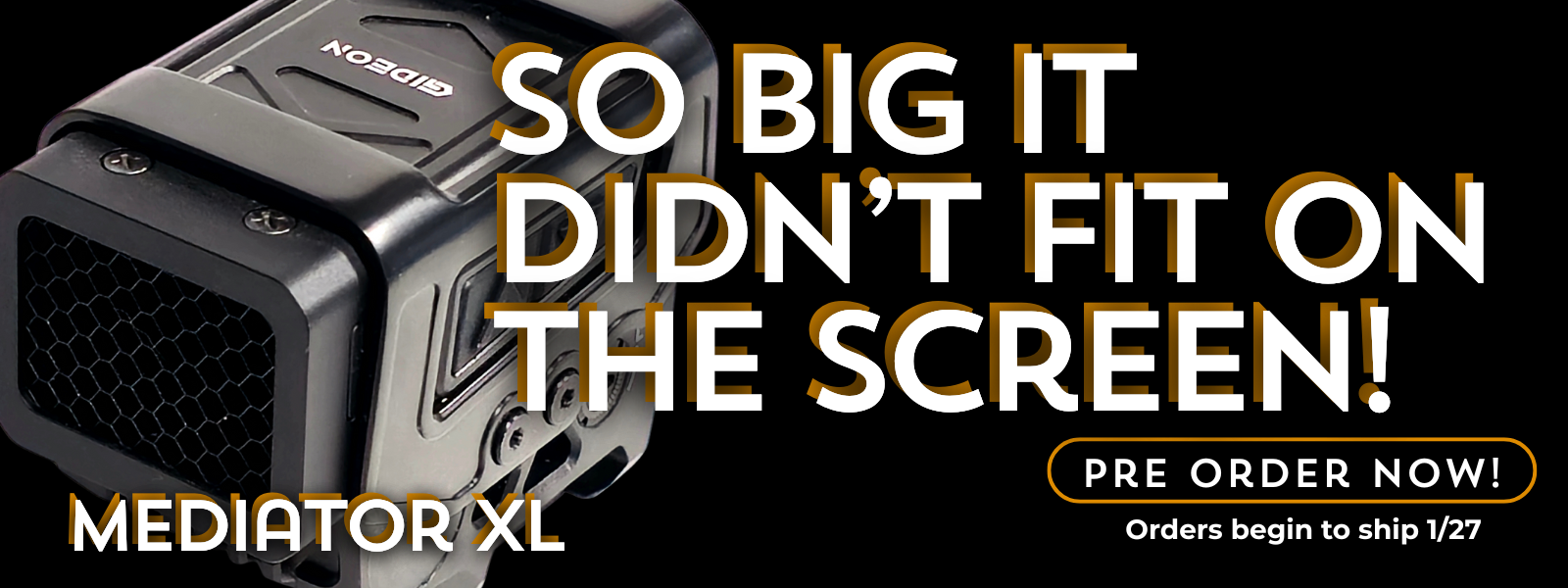 MEdiator XL Hero banner call to action