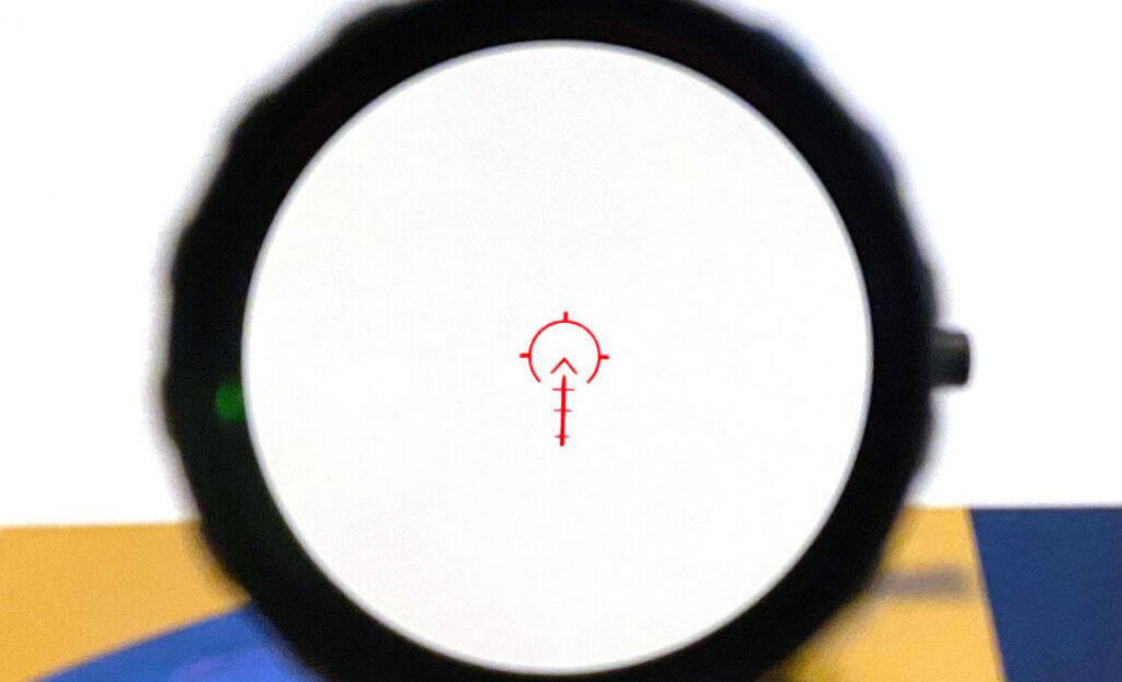 guardian reticle - Gideon Optics red reticle on Gideon Optics Guardian LPVO