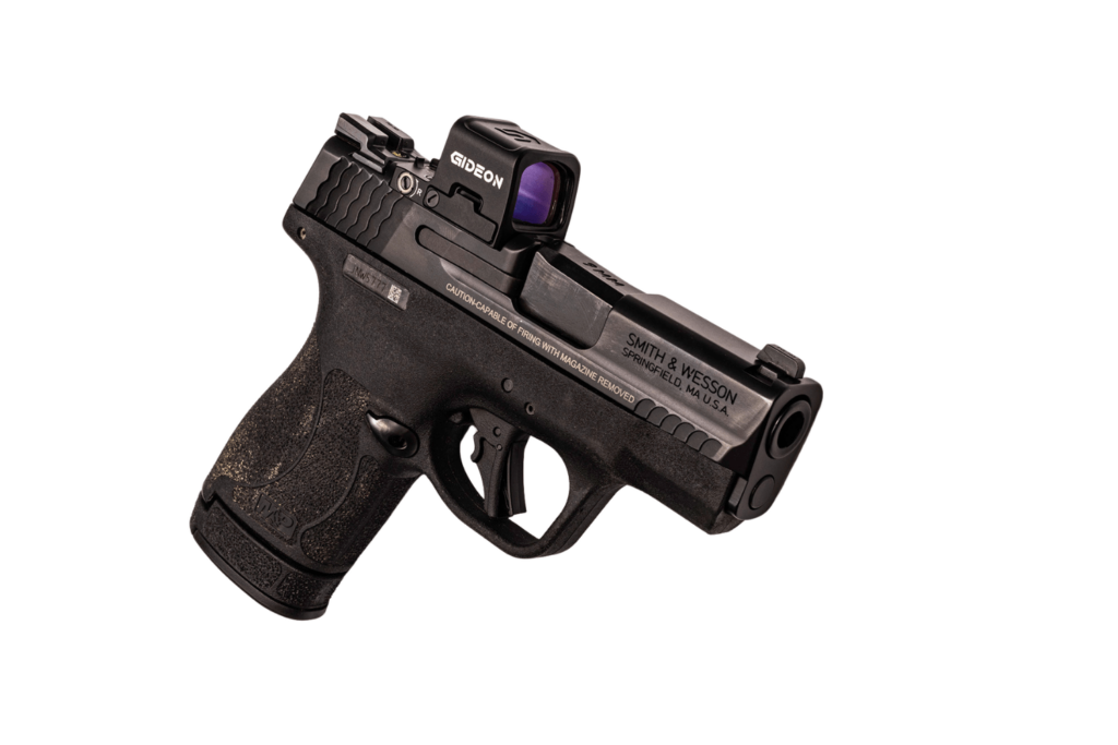 Pistol with a Gideon Optics Valor Mini micro red dot mounted