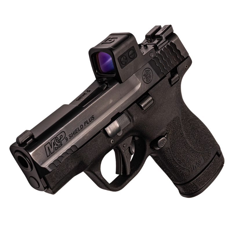 Gideon Optics Valor Mini mounted on a M&P 9 Shield Plus