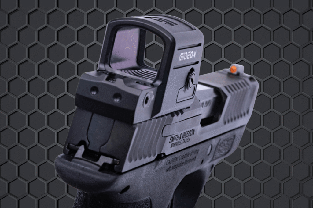 Gideon optics Pebble mounted to a S&W Bodyguard 2.0